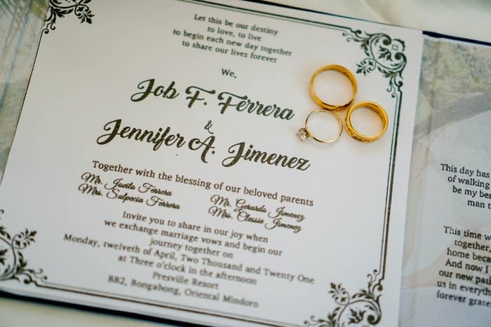 Whose Name Goes First on Wedding Invitation