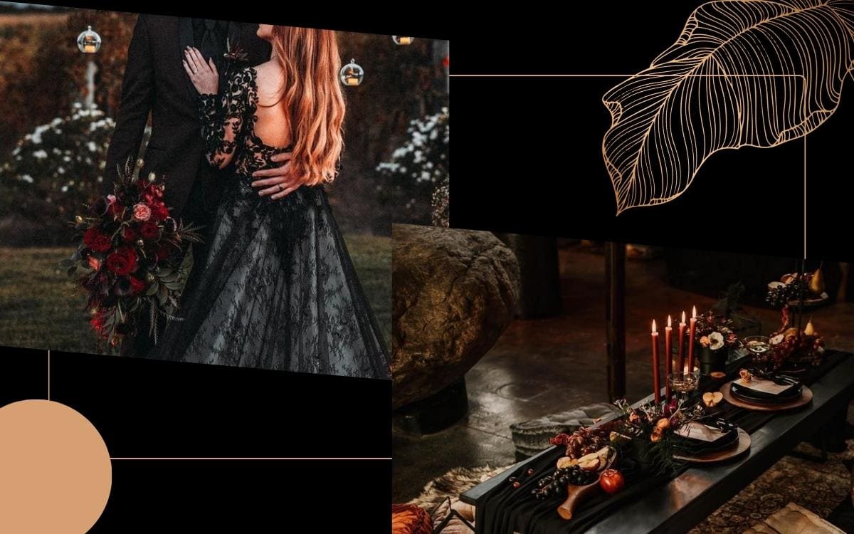 6 All Black Wedding Ideas to Make Your Big Day Unforgettable