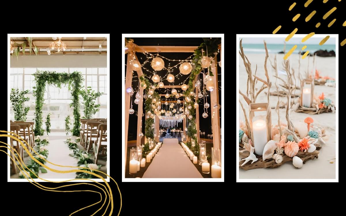 Transform your wedding reception with these 15 unique non-floral decor ideas! From rustic table centerpieces to creative decorations, these ideas will add a touch of charm and elegance to your special day. #weddingdecor #nonfloral #weddingideas