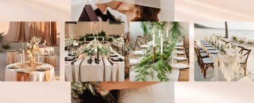 Check out these 12 rustic and simple wedding table runner ideas! From burlap to lace, these greenery-inspired runners will add the perfect touch to your special day. Get inspired! #weddingdecor #tabledecor #weddingideas