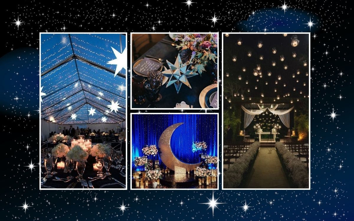 Transform your wedding into a celestial paradise with these 26 enchanting Starry Night Wedding ideas. From stunning starry decorations to dreamy celestial-inspired favors, let the magic of the stars illuminate your special day. #StarryNightWedding #CelestialLove #CelestialWeddingIdeas